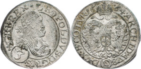 Leopold I., 3 Kreuzer 1664, Vienna Leopold I., 3 Kreuzer 1664, Vienna; aEF

Grade: aEF