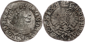 Leopold I., 3 Kreuzer 1668, Kuttenberg Leopold I., 3 Kreuzer 1668, Kuttenberg, Mkč. 1452; VF+/VF

Grade: VF+/VF