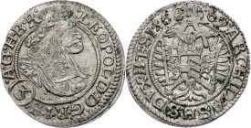 Leopold I., 3 Kreuzer 1669, SHS, Breslau Leopold I., 3 Kreuzer 1669, SHS, Breslau, Her. 1538; VF

Grade: VF