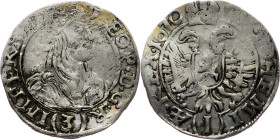 Leopold I., 3 Kreuzer 1670, Prague Leopold I., 3 Kreuzer 1670, Prague, Her. 1450|slightly wavy; aVF

Grade: aVF