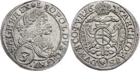 Leopold I., 3 Kreuzer 1673, Vienna Leopold I., 3 Kreuzer 1673, Vienna; EF

Grade: EF
