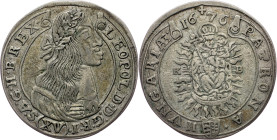 Leopold I., 15 Kreuzer 1676, KB, Kremnitz Leopold I., 15 Kreuzer 1676, KB, Kremnitz, Hol. KB 76.1.2|without dots before and after the year; VF+

Gra...