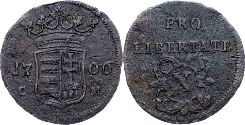 Franz I. Rakoczi, X Poltura 1706, CM, Kaschau Franz I. Rakoczi, X Poltura 1706, ...