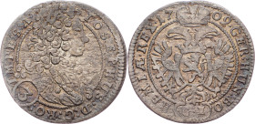 Joseph I., 3 Kreuzer 1709, Prague Joseph I., 3 Kreuzer 1709, Prague, Mkč. 1722|toned; VF

Grade: VF