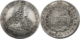 Joseph I., 1 Thaler 1710, Hall Joseph I., 1 Thaler 1710, Hall, Her. 124|min. cleaned, nice quality; EF

Grade: EF