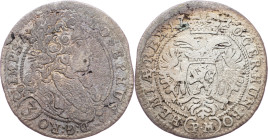 Joseph I., 3 Kreuzer 1710, Prague Joseph I., 3 Kreuzer 1710, Prague, Mkč. 1723|Provisorium; aVF

Grade: aVF