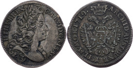 Charles VI., 3 Kreuzer 1719, Prague Charles VI., 3 Kreuzer 1719, Prague, Mkč. 1835|toned; VF+

Grade: VF+