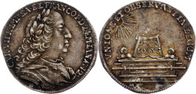 Charles VII., Jeton 1742, Frankfurt Charles VII., Jeton 1742, Frankfurt, 2,276 g, Novák XII-B-29b|toned, 22mm; aEF

Grade: aEF