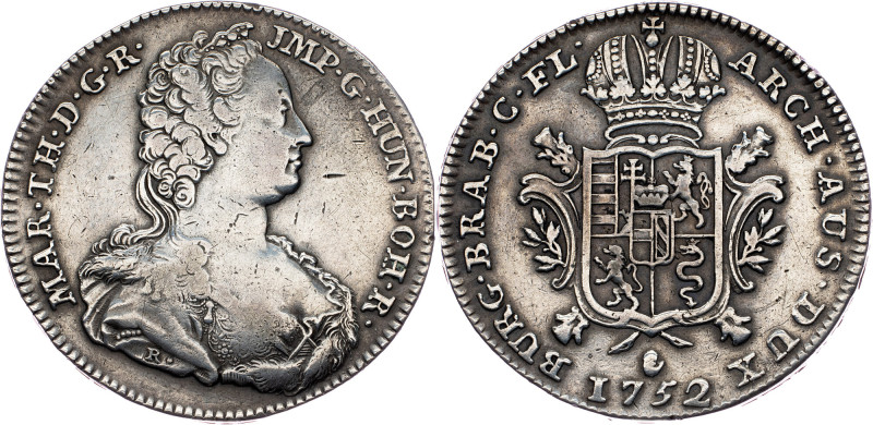 Maria Theresia, 1 Ducaton 1752, Antwerpen Maria Theresia, 1 Ducaton 1752, Antwer...