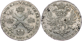 Maria Theresia, 1 Thaler 1766, Brussels Maria Theresia, 1 Thaler 1766, Brussels, Dav. 1282|remains of mint luster; EF

Grade: EF