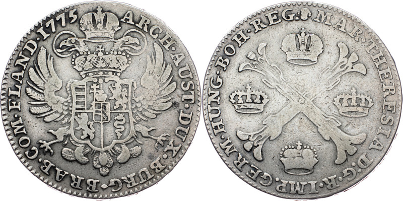 Maria Theresia, 1 Thaler 1775, Brussels Maria Theresia, 1 Thaler 1775, Brussels,...