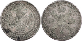 Franz I. Stephan, 1 Thaler 1757, Antwerp Franz I. Stephan, 1 Thaler 1757, Antwerp, KM# 22|toned; VF

Grade: VF