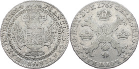 Franz I. Stephan, 1 Thaler 1765, Brussels Franz I. Stephan, 1 Thaler 1765, Brussels, KM# 22|cleaned; VF

Grade: VF