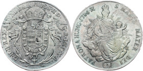 Joseph II., 1/2 Thaler 1786, A, Vienna Joseph II., 1/2 Thaler 1786, A, Vienna, Her. 161|Flan defect, toned; VF

Grade: VF