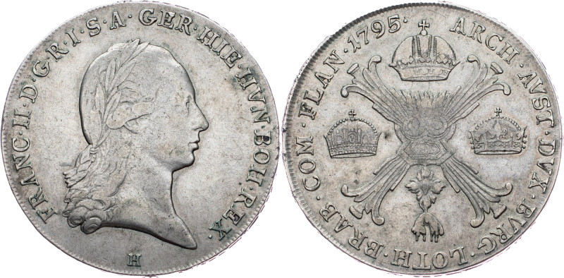 Franz I. (II.), 1 Thaler 1795, H, Günzburg Franz I. (II.), 1 Thaler 1795, H, Gün...