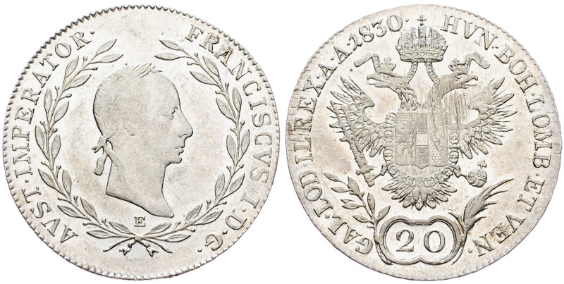 Franz I. (II.), 20 Kreuzer 1830, Karlsburg Franz I. (II.), 20 Kreuzer 1830, Karl...