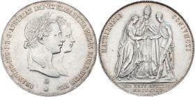 Franz Joseph I., 1 Gulden 1854, Vienna Franz Joseph I., 1 Gulden 1854, Vienna, Fruh. 1908|wedding of Franz Joseph I. and Sissi, toned; EF

Grade: EF