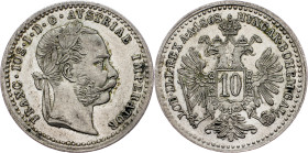 Franz Joseph I., 10 Kreuzer 1868, Vienna Franz Joseph I., 10 Kreuzer 1868, Vienna, Fruh. 1601|remains of mint luster; EF+

Grade: EF+