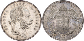 Franz Joseph I., 1 Forint 1869, GYF, Karlsburg Franz Joseph I., 1 Forint 1869, GYF, Karlsburg, Fruh. 1770|toned; EF

Grade: EF