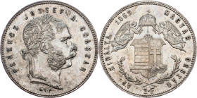 Franz Joseph I., 1 Forint 1869, GYF, Karlsburg Franz Joseph I., 1 Forint 1869, GYF, Karlsburg, Fruh. 1770|polished, cleaned, scratchies; VF

Grade: ...