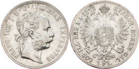 Franz Joseph I., 1 Gulden 1872, Vienna Franz Joseph I., 1 Gulden 1872, Vienna, Fruh. 1492; EF

Grade: EF