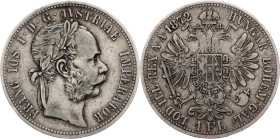 Franz Joseph I., 1 Gulden 1872, Vienna Franz Joseph I., 1 Gulden 1872, Vienna, Fruh. 1492|toned; VF

Grade: VF