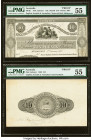 Australia English, Scottish & Australian Bank 10 Pounds 1.1.1887 Pick UNL Front and Back Proof PMG About Uncirculated 55 (2). Previous Mounting and pr...
