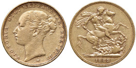 AUSTRALIA Vittoria (1837-1901) Sovrana 1883 - COE 3857B (g 7,94) AU Spazzolata
BB