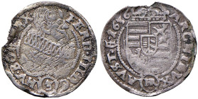 AUSTRIA Ferdinando III d'Asburgo Arciduca (Ante 1637) 3 Kreuzer 1636 - (g 1,68) AG
MB-BB