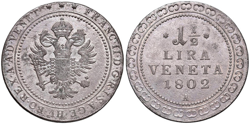 AUSTRIA Francesco II d'Asburgo e di Lorena (1797-1805) Lira e mezza o 30 Soldi 1...