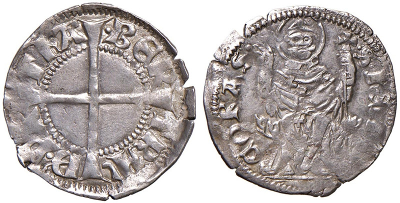 AQUILEIA Bertardo di San Genesio (1334-1350) Denaro - Biaggi 171 (g 1,04) AG R
...