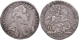 CASALE Ferdinando Gonzaga (1612-1626) Ducatone 1617 - MIR 323/1 (g 31,17) AG RR Ex Asta Inasta 87 del 2020, lotto 315, realizzo 1850 euro + diritti
M...
