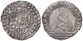 CASALE Ferdinando Gonzaga (1612-1626) 6 Grossi MIR 332 (g 1,84) MI
BB/qBB
