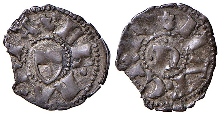 FERRARA Nicolò III d'Este (1393-1441) Bagattino o Piccolo - MIR 226 (g 0,28) MI ...