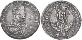 FIRENZE Francesco I de' Medici (1574-1587) Piastra 1584 - MIR 181/7 AG (g 31,09) RR
BB
