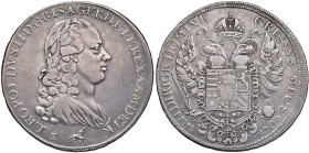 FIRENZE Pietro Leopoldo di Lorena (1765-1790) Francescone 1790 - MIR 400 AG (g 27,09) RR
BB