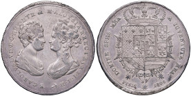 FIRENZE Carlo Ludovico di Borbone e reggenza di Maria Luisa (1803-1807) Francescone 1806 - Gig. 13 (g 27,13) AG Traccie di montatura asportata
BB