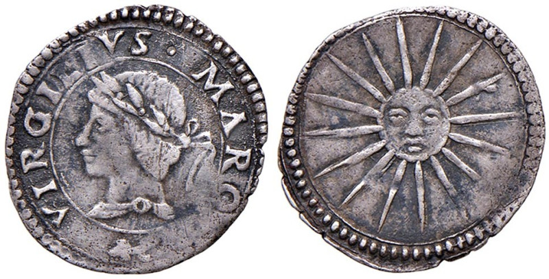 MANTOVA Ludovico III (II) Gonzaga (1445-1478) Soldino - MIR 399 (g 0,60) AG
BB