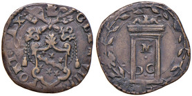 Clemente VIII (1592-1605) Quattrino - Munt. 75 (g 3,61) AE
qSPL