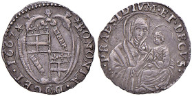 Alessandro VII (1655-1667) Bologna - Carlino 1667 - Munt. 71a (g 1,83) AG R Ex asta Nomisma 57 del 2018, lotto 1372, realizzo 230 euro + diritti
qSPL