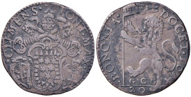 Clemente X (1670-1676) Bologna - Lira 1674 - Munt. 58a (g 6,03) AG
BB