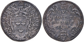 Innocenzo XII (1691-1700) Giulio - Munt. 63 (g 2,77) AG R Metallo poroso
SPL