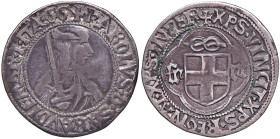 Carlo I (1482-1490) Testone I° Tipo - MIR 227c (g 9,33) AG RRR
qBB/BB
