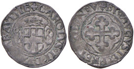 Carlo II (1504-1553) Aosta - Grosso 3° tipo s.d. - MIR 387d (g 2,12) AG
BB+