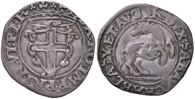 Carlo II (1504-1553) Vercelli - Cavallotto - MIR 382b (g 3,00) MI NC
qBB/BB