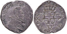 Carlo Emanuele I (1580-1630) 2 Fiorini 1618 - MIR 645m (g 6,74) AG/MI R
BB-SPL