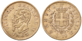 Vittorio Emanuele II (1861-1878) 10 Lire 1863 T - Nomisma 871 AU
MB-BB