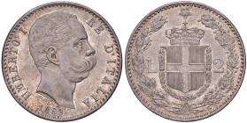 Umberto I (1878-1900) 2 Lire 1883 - Nomisma 996 (g 10,01) AG
SPL+