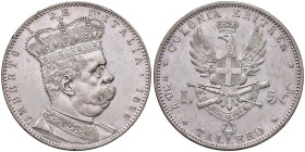 Umberto I Colonia Eritrea (1878-1900) Tallero 1896 - Nomisma 1038 (g 28,06) AG R Lievemente pulito
qSPL
