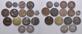 WORLD COIN Lotto da 27 monete, 8 medaglie e 4 medagliette d'oro, come da foto
n.a.